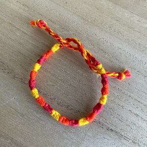 Chaya Bracelet anklet trendy comfortable tie embroidery thread woven gift